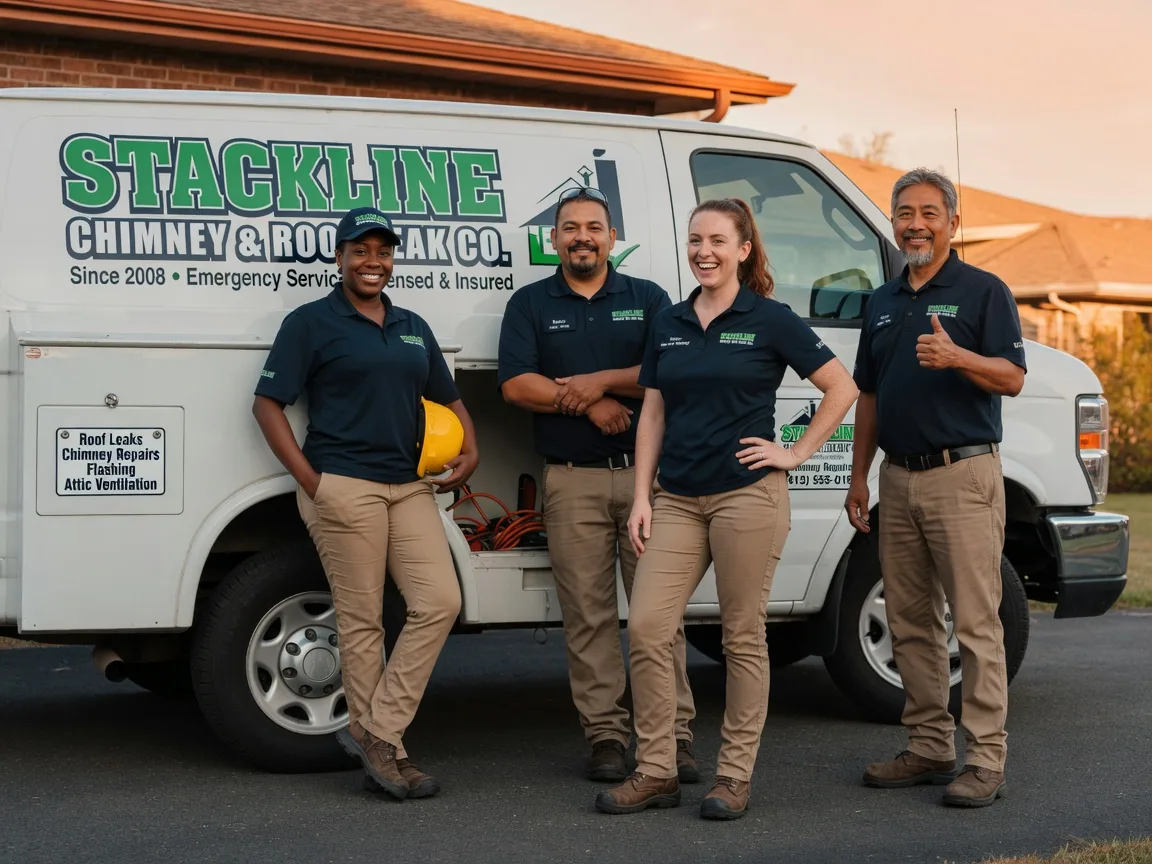 Chimney flashing repair company in Helmsburg, IN
